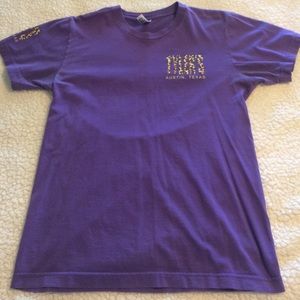 Purple & Leopard Tyler's Austin, Texas Shirt