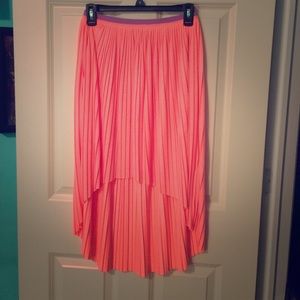 Coral AE High-Low Skirt