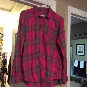 American eagle vintage boyfriend button down
