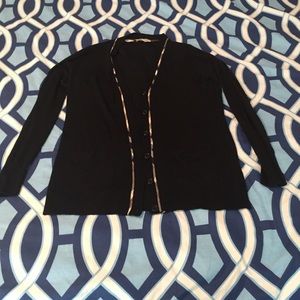 Burberry Cardigan in black