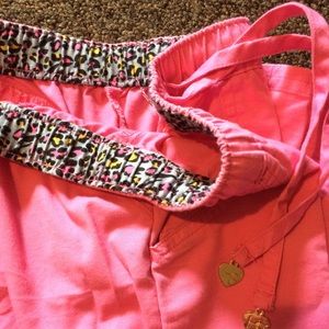 Pink Cherokee scrub pants