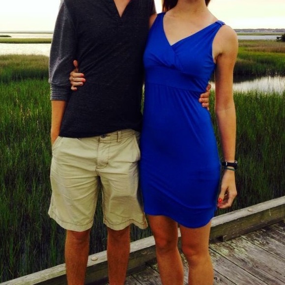 Blue Cotton Dress