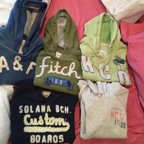 HOLLISTER & AF HOODIES