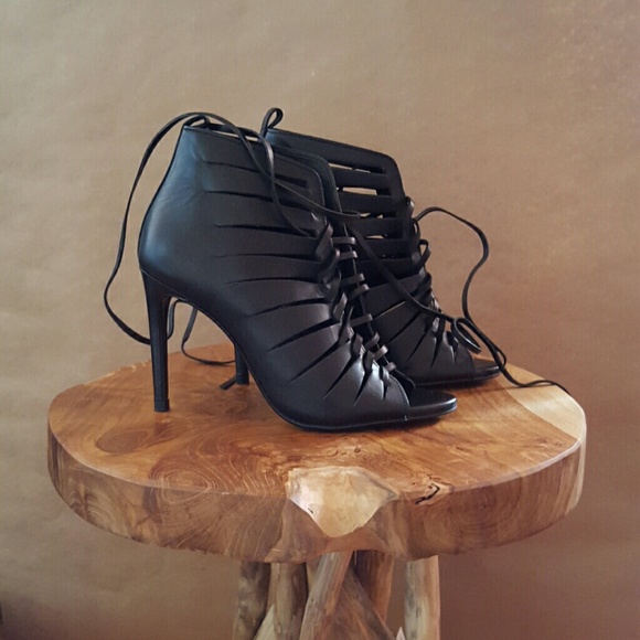 ZARA Ankle Lace-up Boot Sandals
