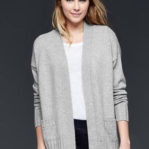 NWT 100% Cashmere open cardigan