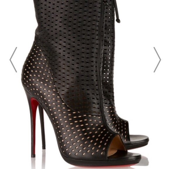 BNIB Christian Louboutin Jennifer Booties 120mm - Picture 4 of 4