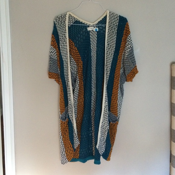 Anthropologie slouchy sweater cardigan