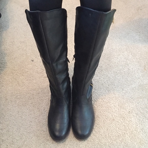 Candie's Shoes - Candies Knee High Boots Black Size 10