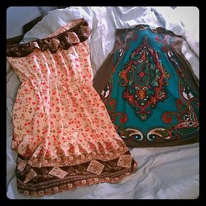 Colorful hippy ish dress bundle
