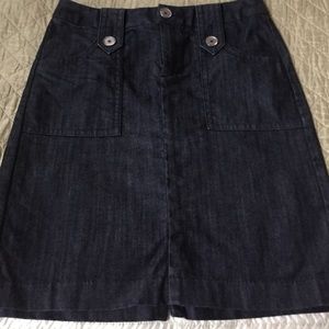 Denim skirt
