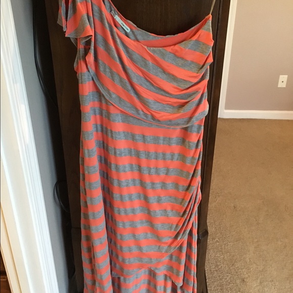 Maurice's one shoulder dress. Very comfortable.