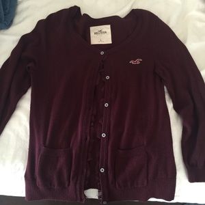 Quarter inch sleeve cardigan!