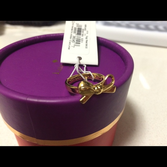 Kate Spade Bow Ring - Gold Size 6