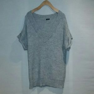 J.Crew gray v neck sweater