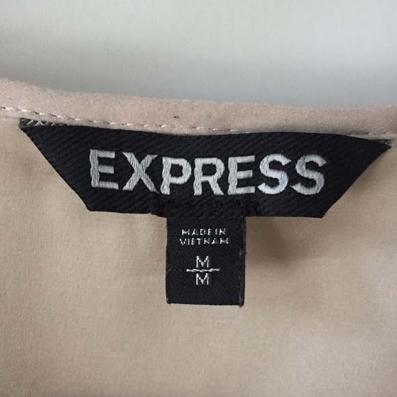 ⚡️EUC⚡️EXPRESS Silky V-neck Top in Stone - Picture 3 of 3