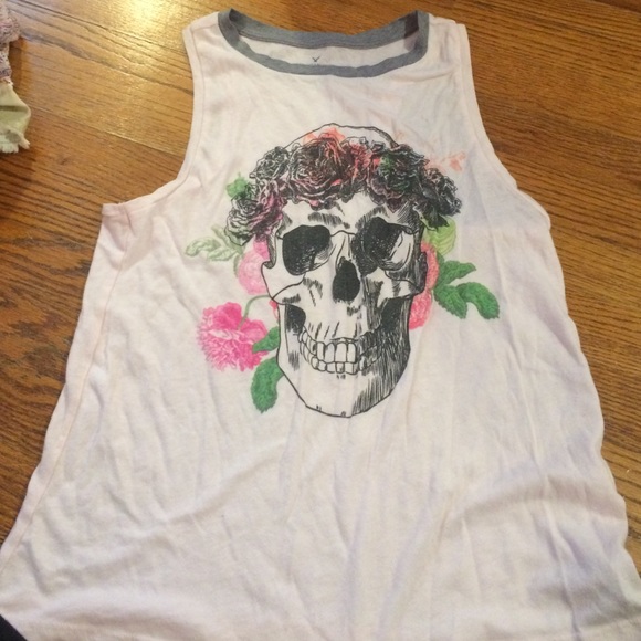 American eagle muscle skull top - Picture 1 of 1
