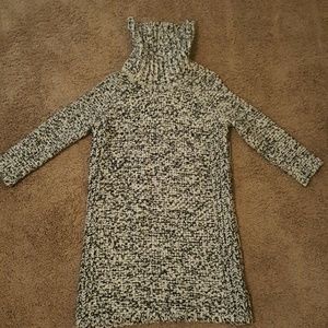 Banana Republic tweed sweater dress
