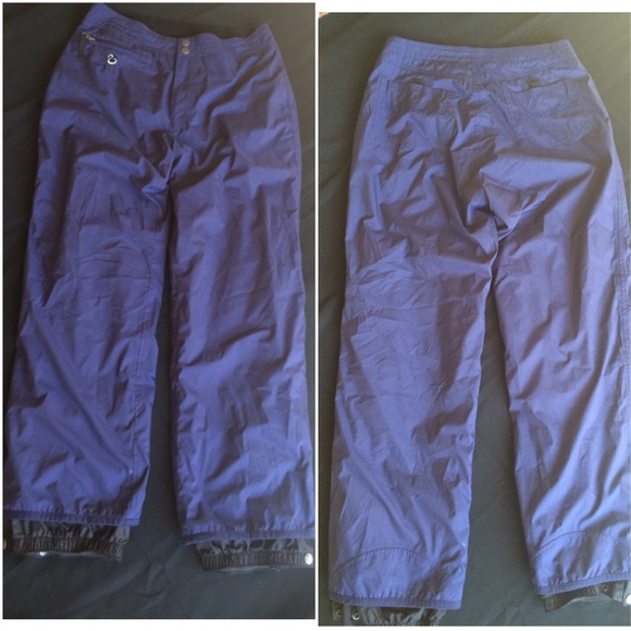 Burton Women's Snowboard Ski Pants Sz L Blu