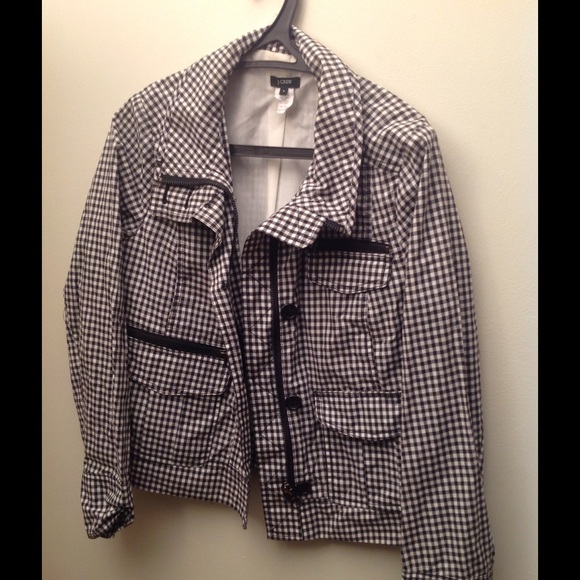 Lightweight Gingham Jacket - image 1
