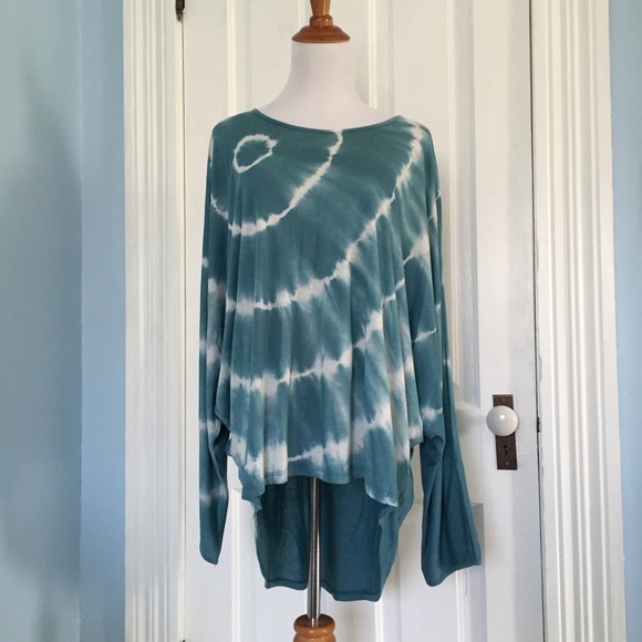 Cotton Tye Dye Hi Low Top