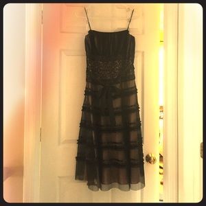 Black evening dress