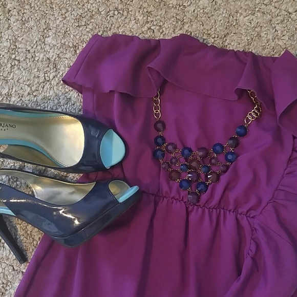 Purple dress - Picture 3 of 3