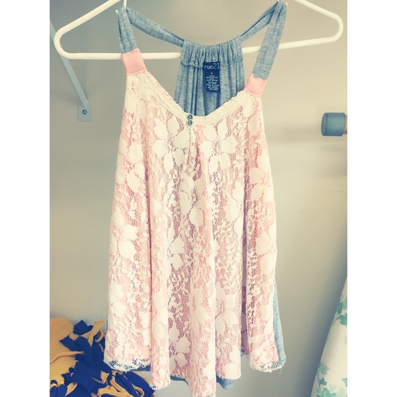 Cute Lacey Tank Top