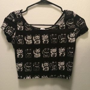 Manekineko Cat Crop 💕🐱💕