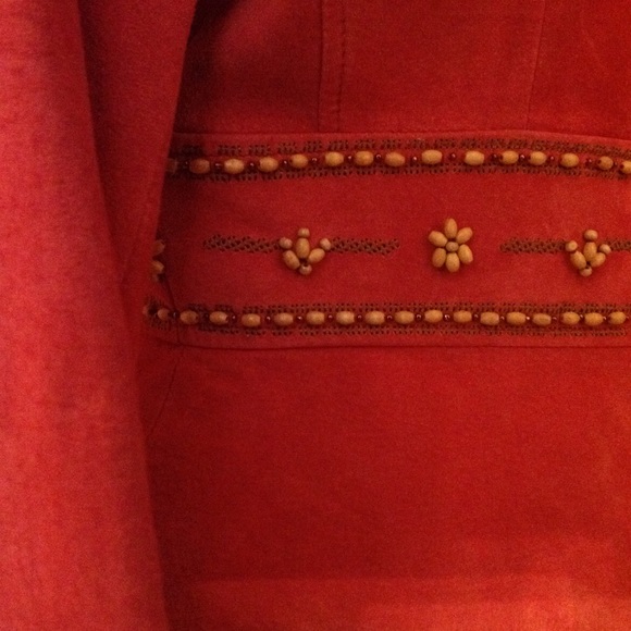 Woman's suede jacket - Picture 2 of 3