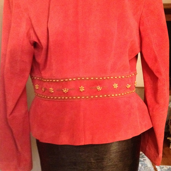 Woman's suede jacket - Picture 3 of 3