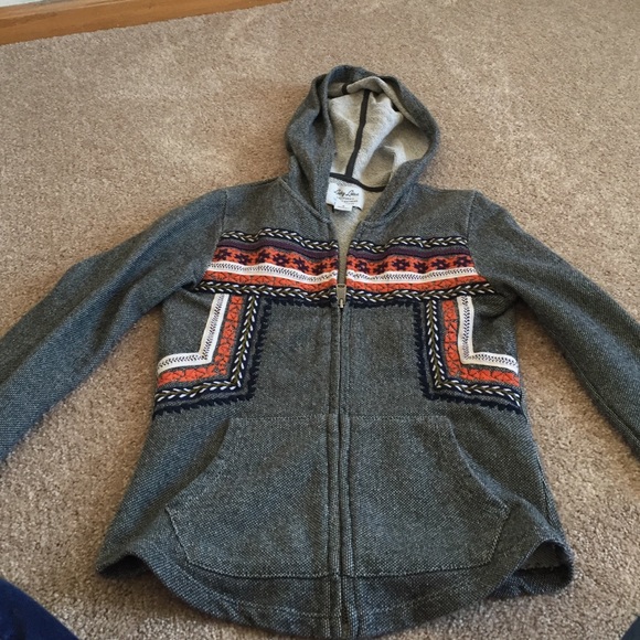 Embroidered sweatshirt