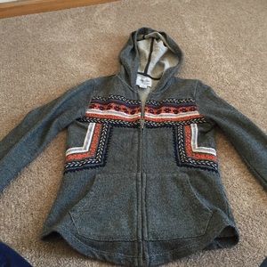 Embroidered sweatshirt