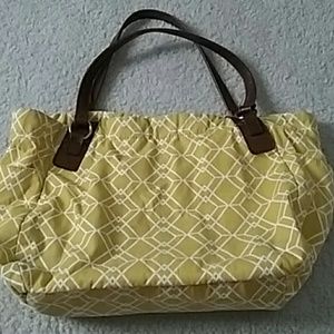 Cute yellow tote bag