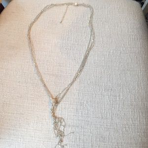 Knotted express necklace
