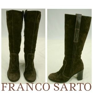 Franco Sarto Suede Boots