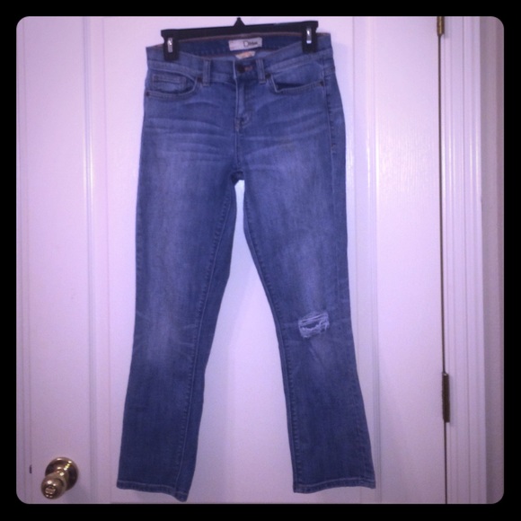 Ditto crop mid rise Jean
