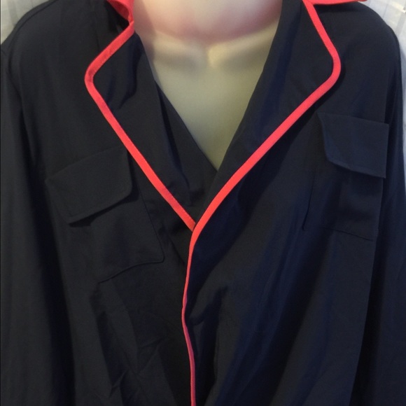 Alex + Alex (Gilt) Two Pocket Faux wrap Blouse - Picture 2 of 2