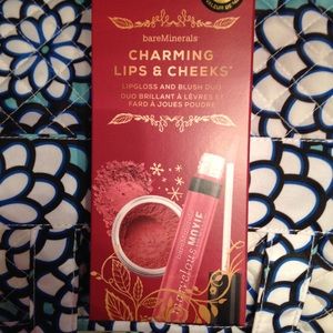 Bare minerals lip gloss and blush