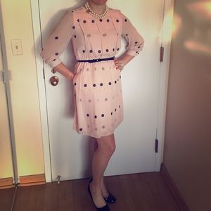 Kate spade tiny spotlight pastrypink dress