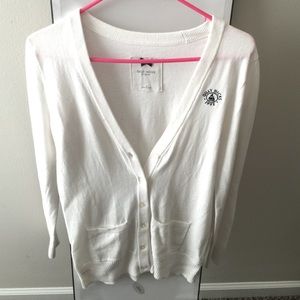Gilly Hicks White Cardigan