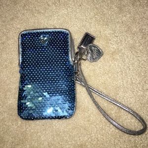 Coach sequenced wristlet