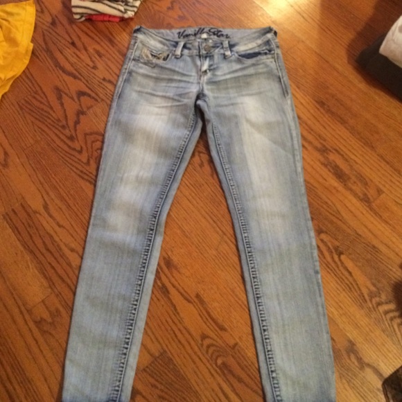 Light colored tight jeans (size 7) - Picture 1 of 3