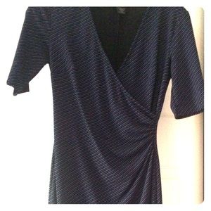 Express faux wrap dress