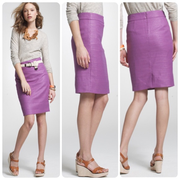 🚫Sold🚫J.Crew Unagi tweed pencil skirt sz 8. - Picture 2 of 4