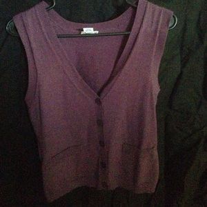 Plum Ann Taylor Vest