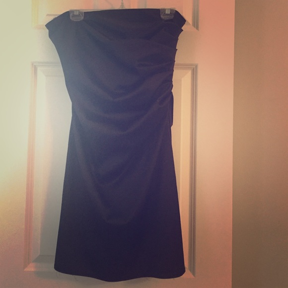 Black Satin dress