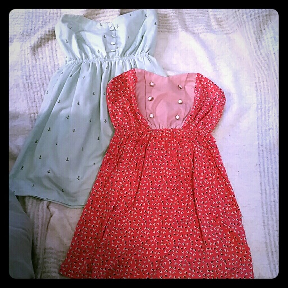 2 sweet heart dresses
