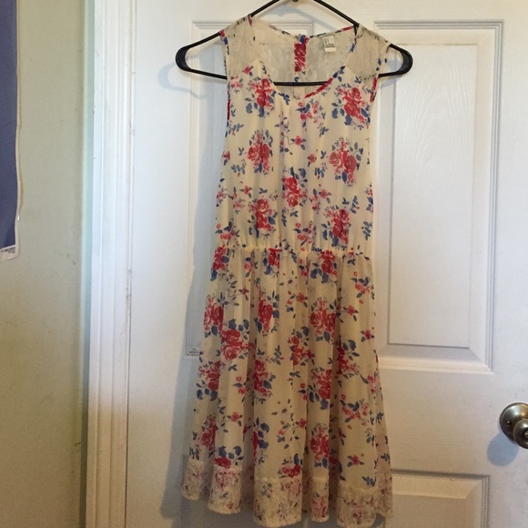 Cream dress
