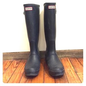 Hunter women's tall rain boot