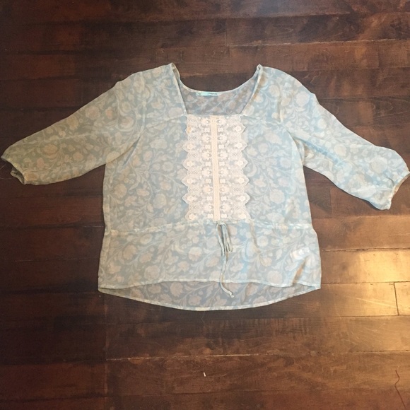 Maurices Floral Chiffon Top - Picture 4 of 4